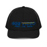 Hat's - Embroidered OG 402video Mesh Trucker Cap